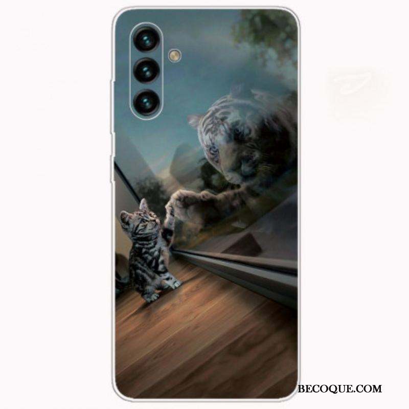 Coque Samsung Galaxy A13 5G / A04s Rêve de Chaton