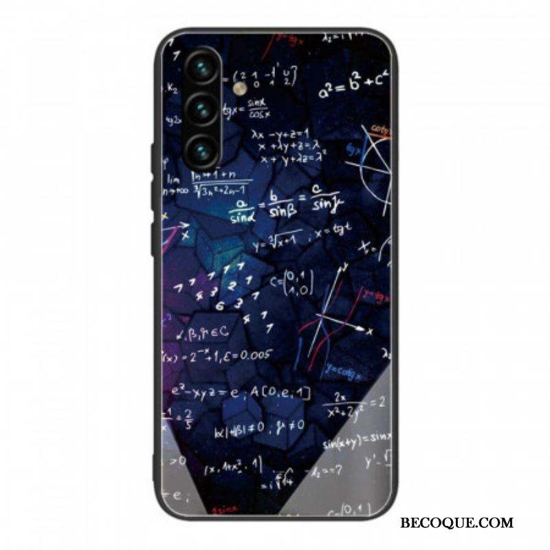 Coque Samsung Galaxy A13 5G / A04s Verre Trempé Calculs Mathématiques