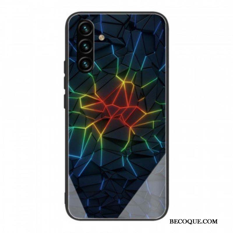 Coque Samsung Galaxy A13 5G / A04s Verre Trempé Geometry