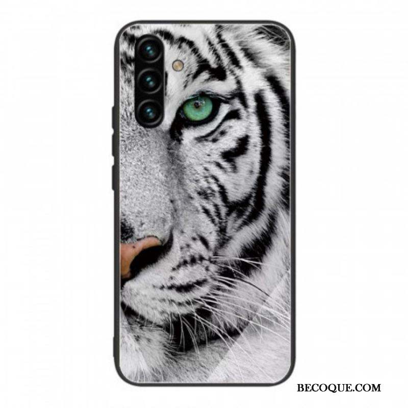 Coque Samsung Galaxy A13 5G / A04s Verre Trempé Tigre