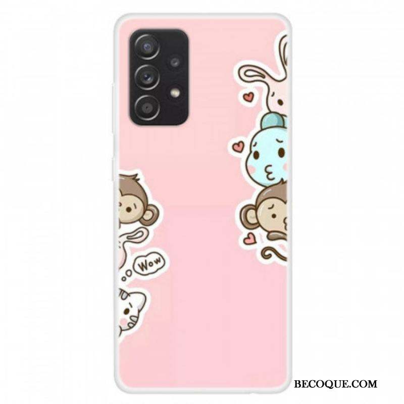 Coque Samsung Galaxy A13 Animaux Wow