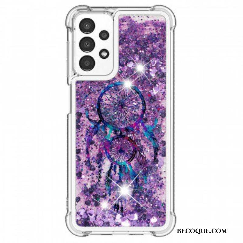 Coque Samsung Galaxy A13 Attrape Rêves Paillettes