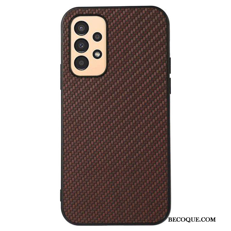 Coque Samsung Galaxy A13 Texture Fibre Carbone