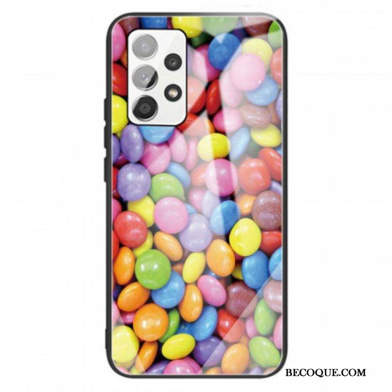 Coque Samsung Galaxy A13 Verre Trempé Bonbons