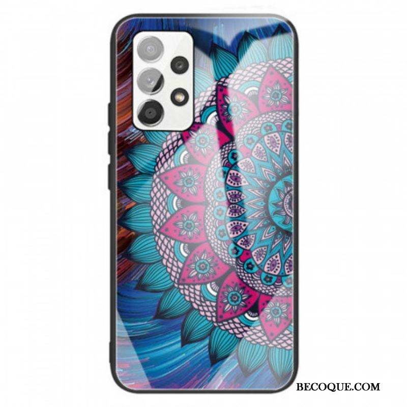 Coque Samsung Galaxy A13 Verre Trempé Mandala