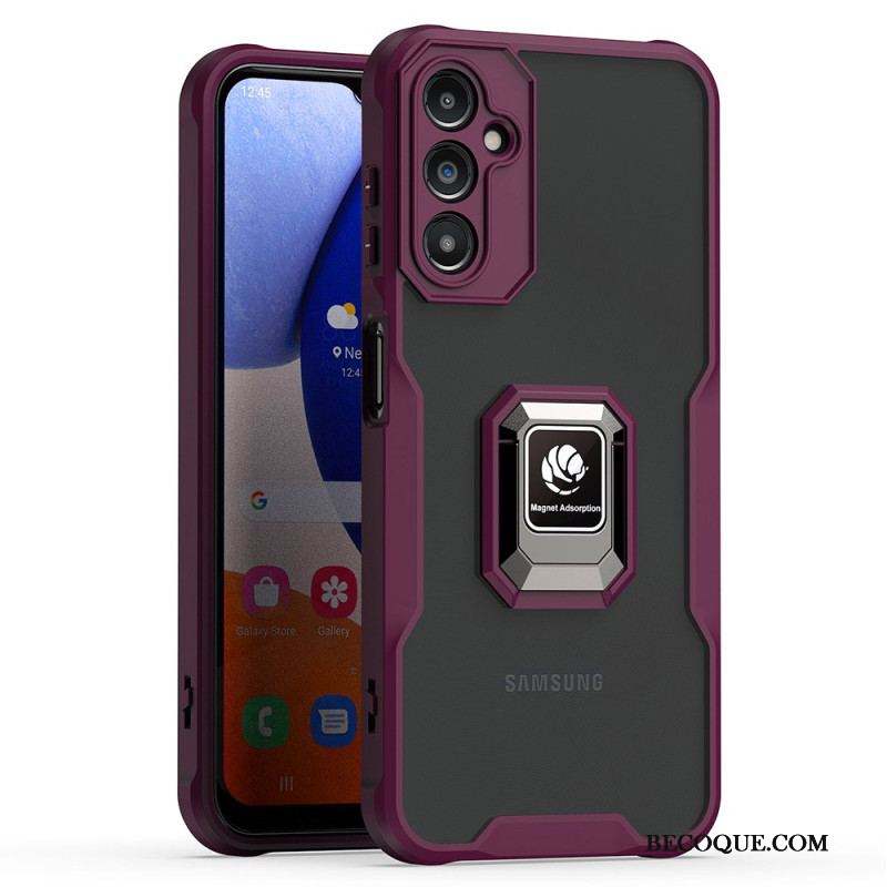 Coque Samsung Galaxy A14 5G / A14 Anneau-Support Métal
