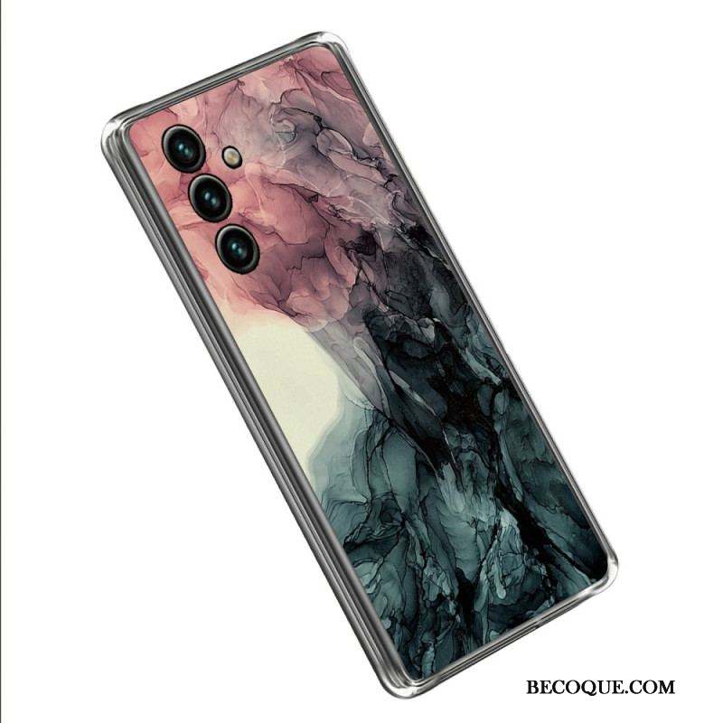 Coque Samsung Galaxy A14 5G / A14 Marbre Aquarelle