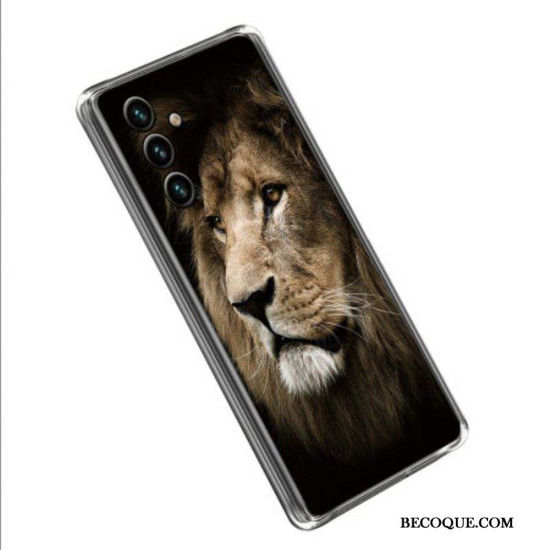 Coque Samsung Galaxy A14 5G / A14 Silicone Lion