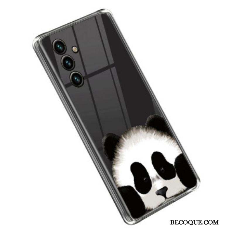Coque Samsung Galaxy A14 5G / A14 Transparente Tête de Panda