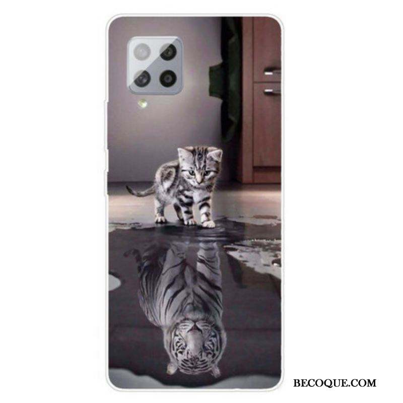 Coque Samsung Galaxy A42 5G Ernest le Tigre