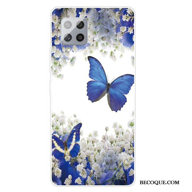 Coque Samsung Galaxy A42 5G Papillons Design