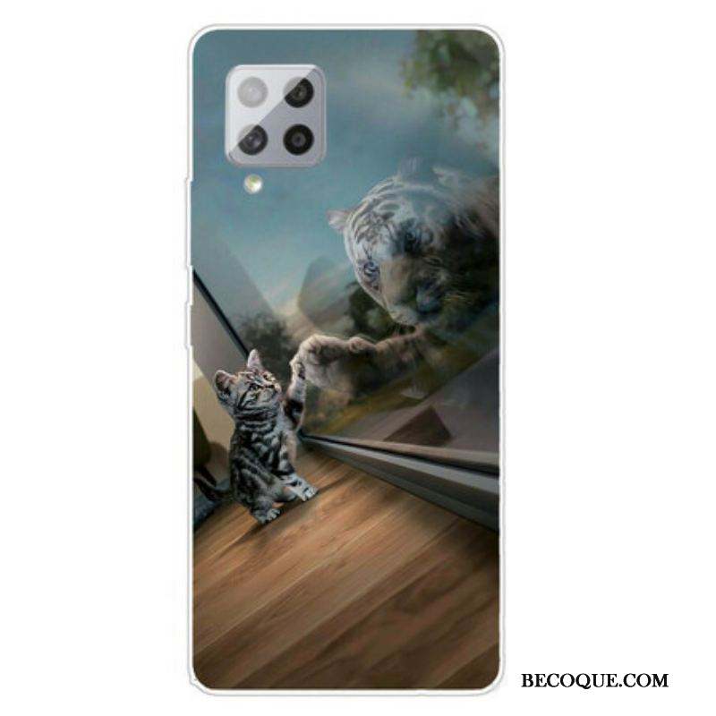 Coque Samsung Galaxy A42 5G Rêve de Chaton