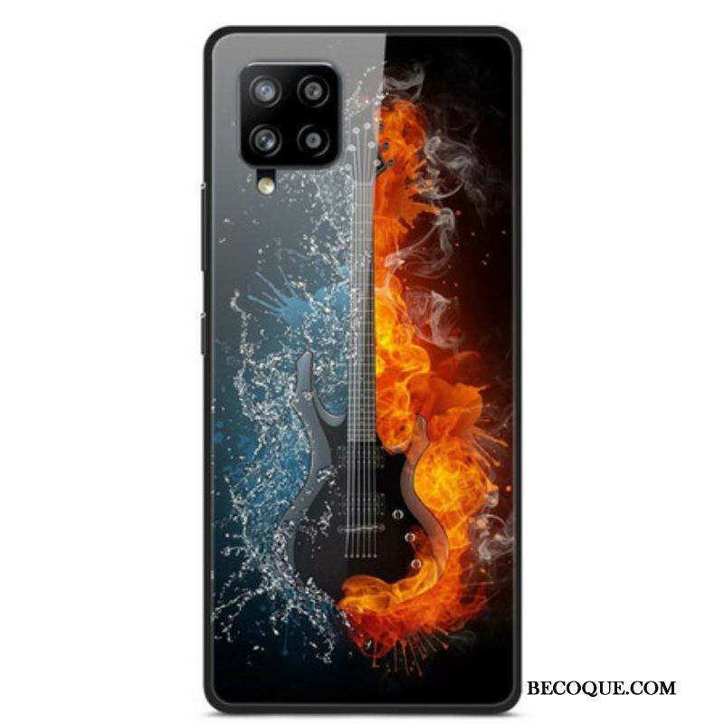 Coque Samsung Galaxy A42 5G Verre Trempé Guitare