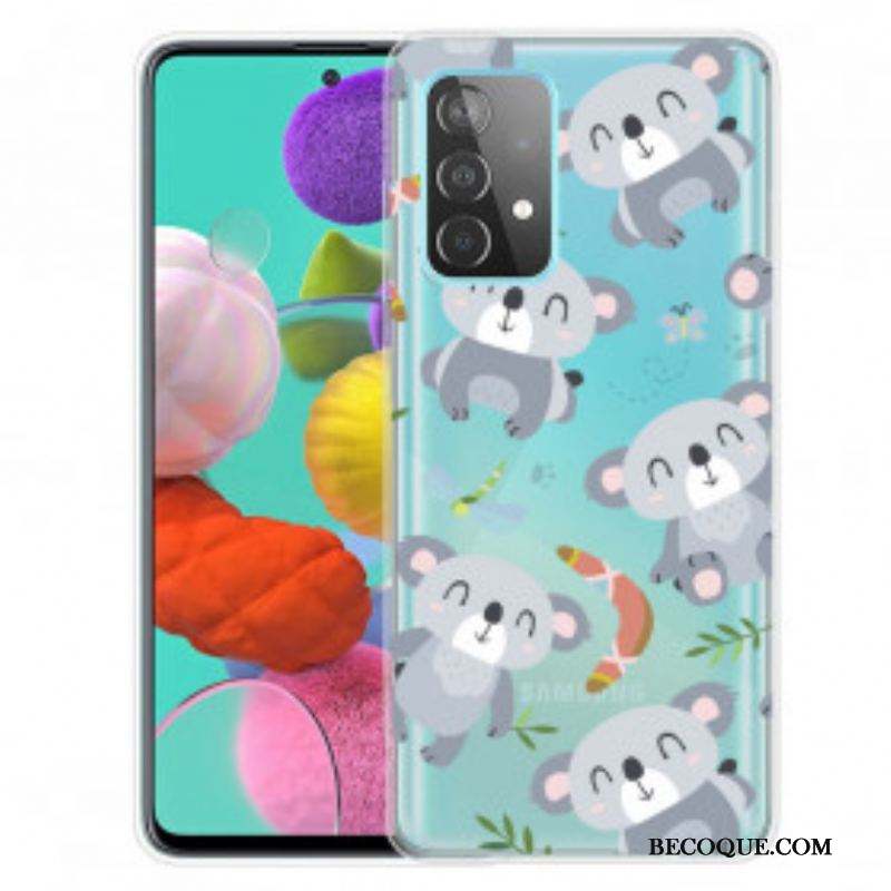 Coque Samsung Galaxy A52 4G / A52 5G / A52s 5G Mignons Koalas