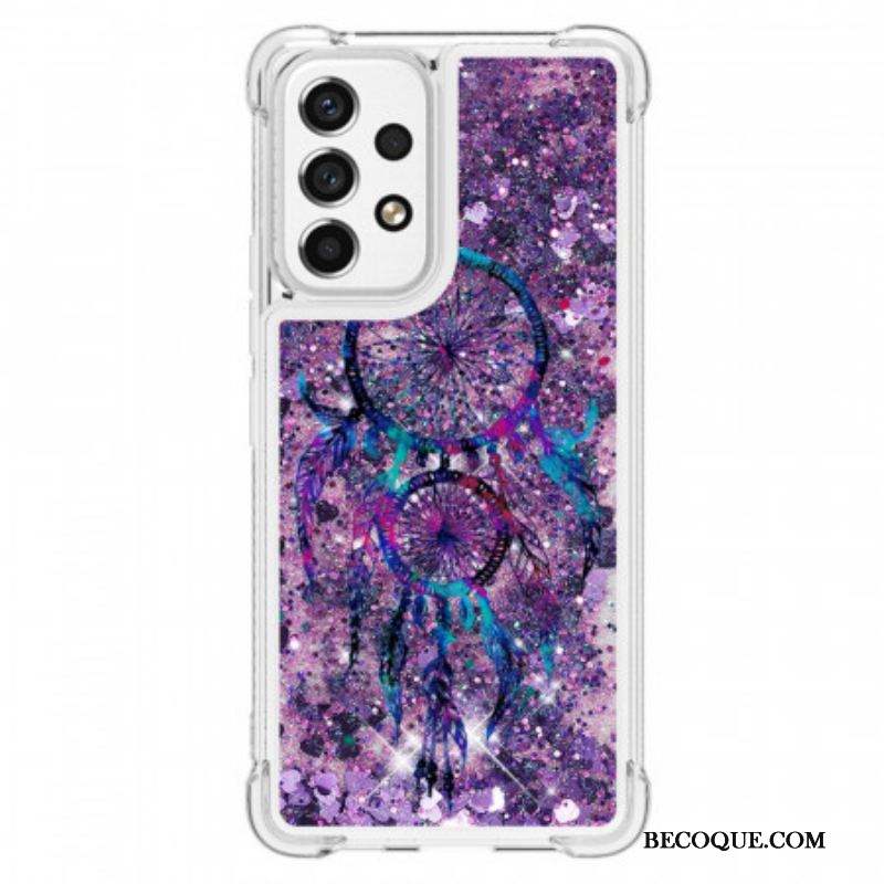 Coque Samsung Galaxy A53 5G Attrape Rêves Paillettes