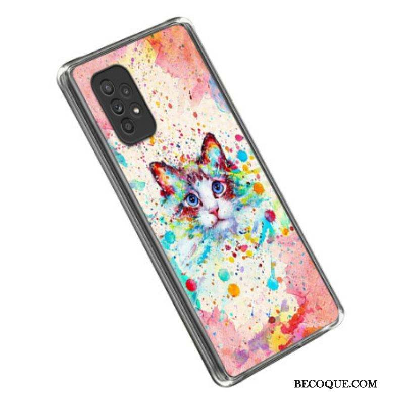 Coque Samsung Galaxy A53 5G Chat Art