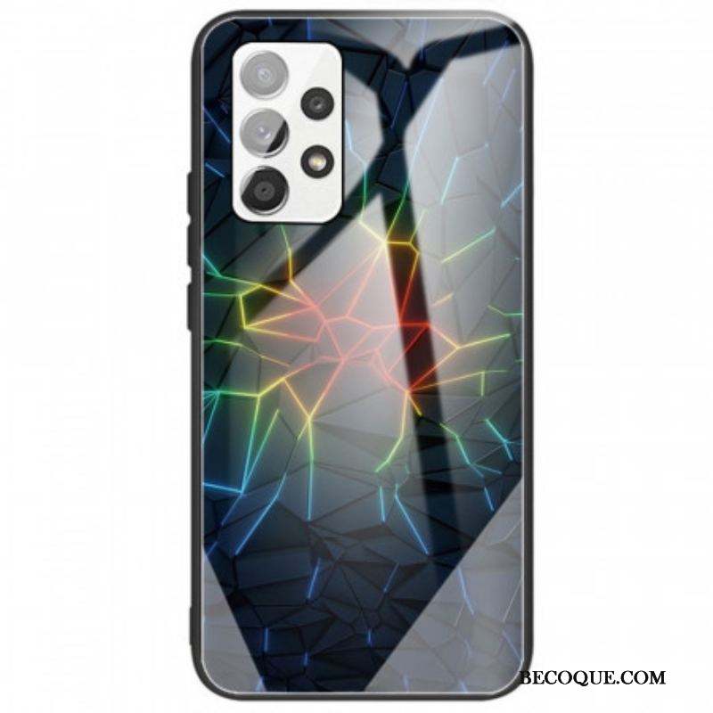 Coque Samsung Galaxy A53 5G Verre Trempé Geometry