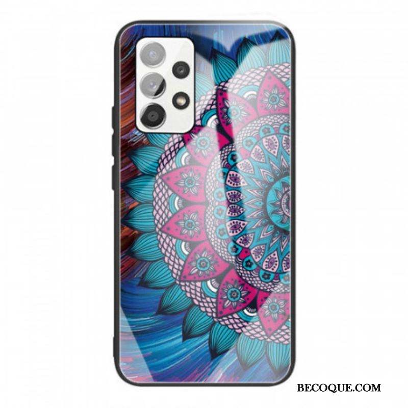 Coque Samsung Galaxy A53 5G Verre Trempé Mandala