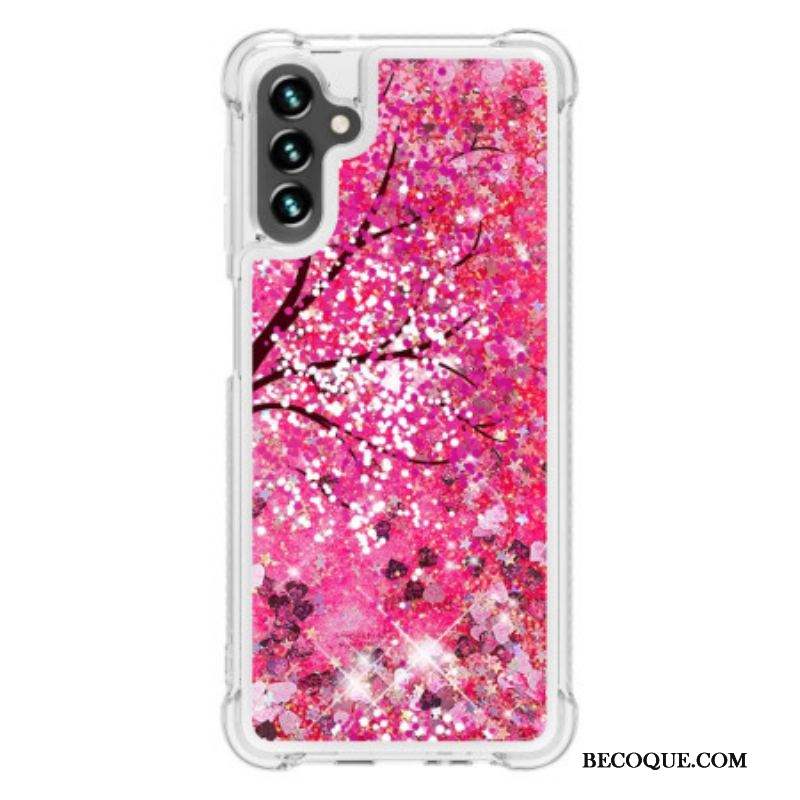 Coque Samsung Galaxy A54 5G Arbre Paillettes