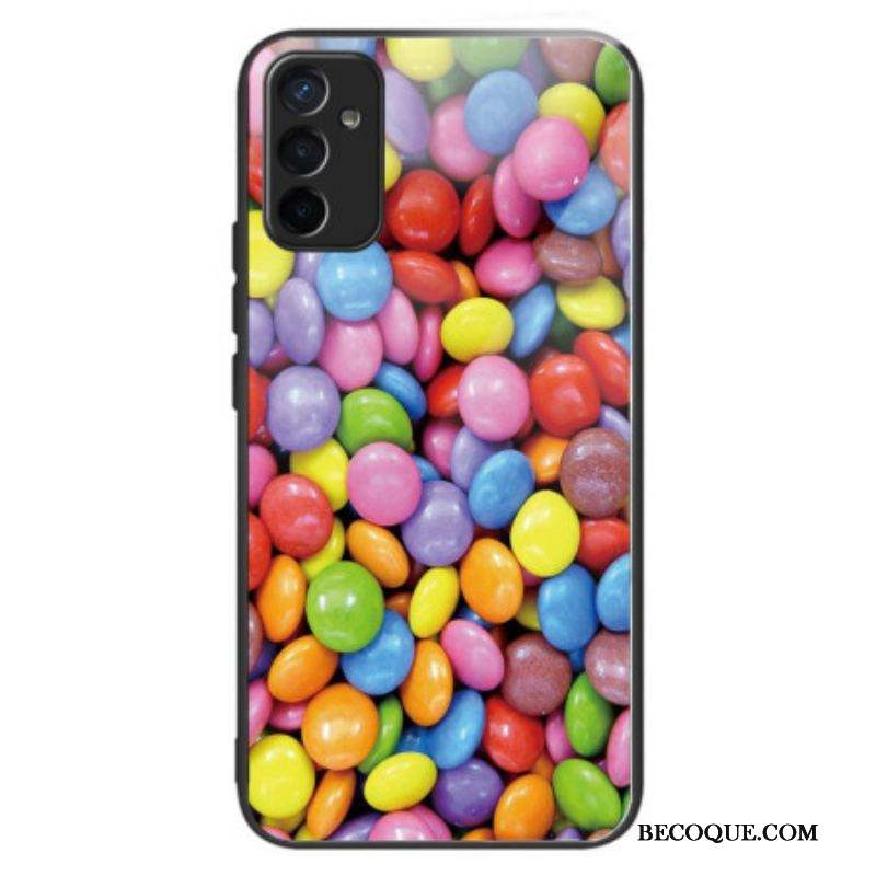 Coque Samsung Galaxy M13 Verre Trempé Bonbons