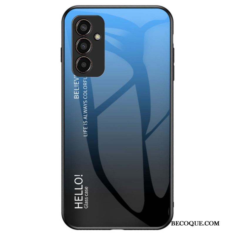 Coque Samsung Galaxy M13 Verre Trempé Hello