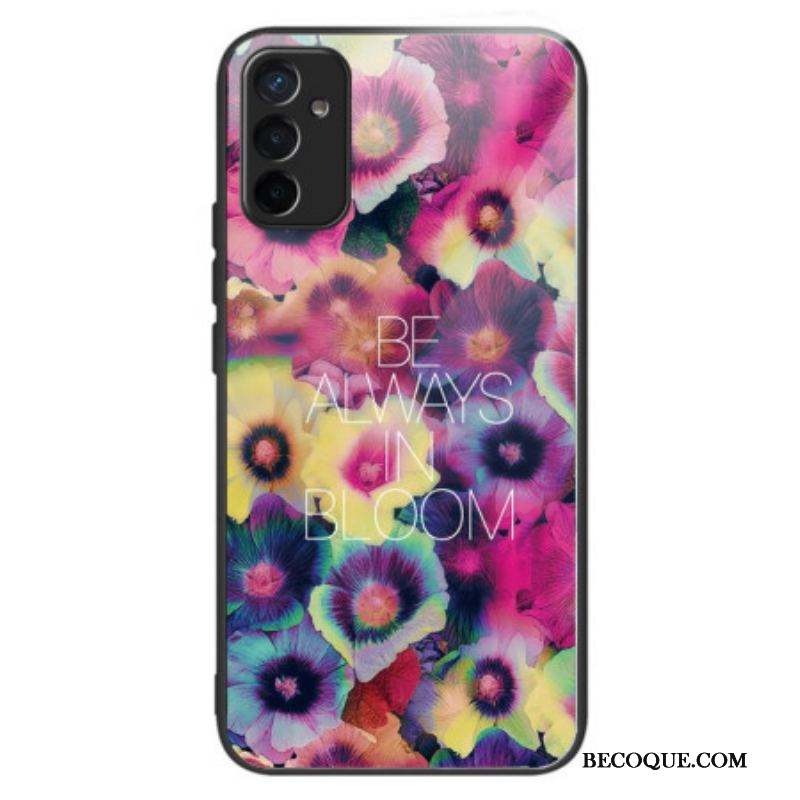 Coque Samsung Galaxy M13 Verre trempé Be Always in Bloom