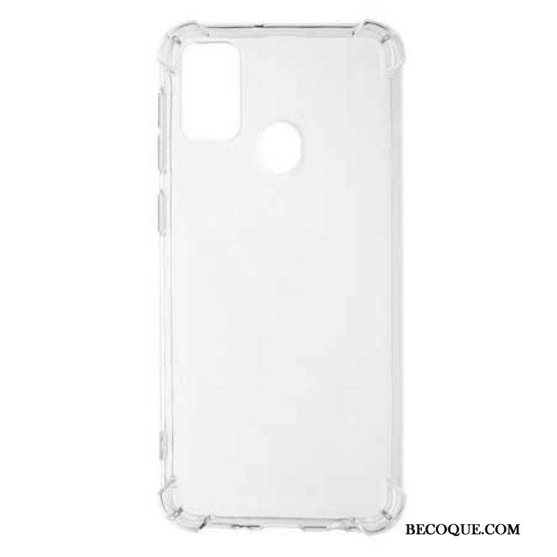 Coque Samsung Galaxy M21 Transparente Coins Renforcés