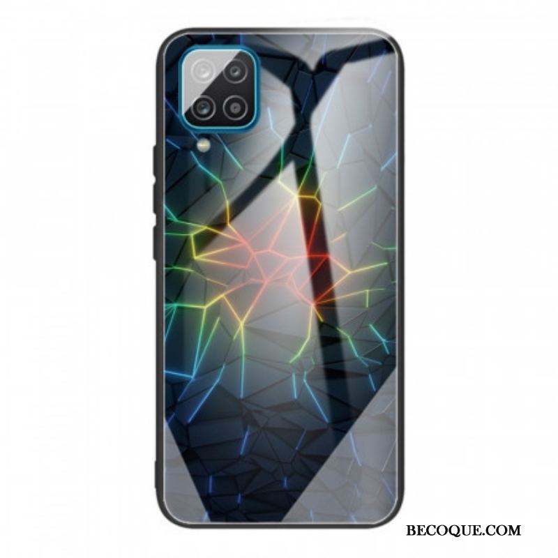 Coque Samsung Galaxy M32 Verre Trempé Geometry