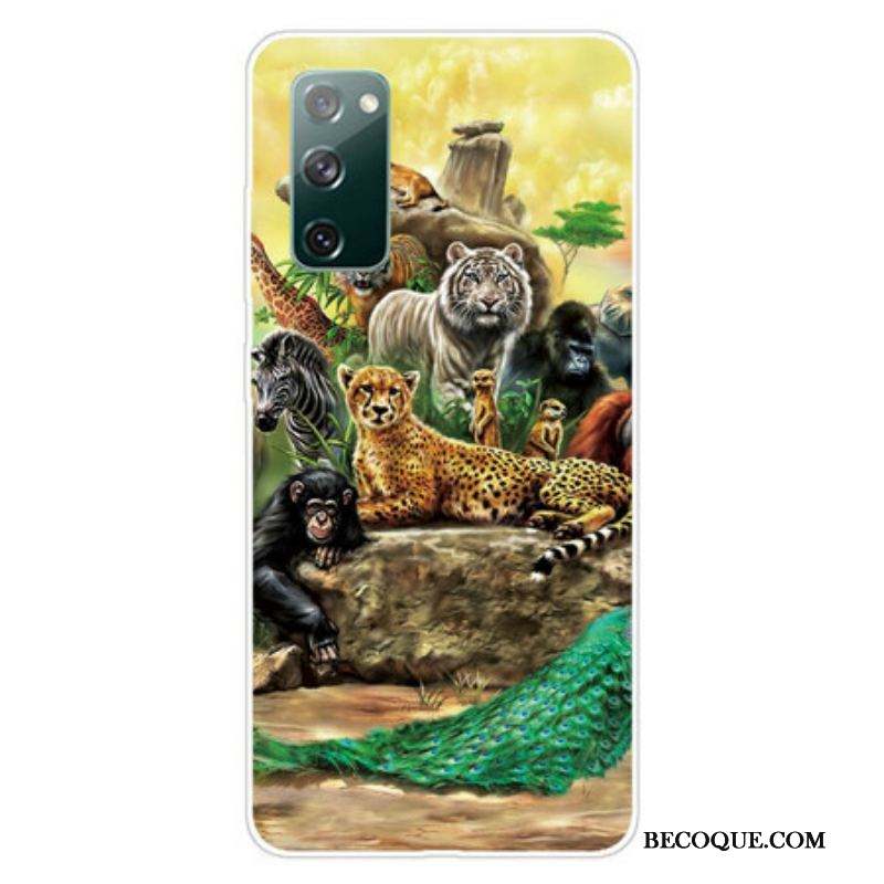 Coque Samsung Galaxy S20 FE Animaux Safari