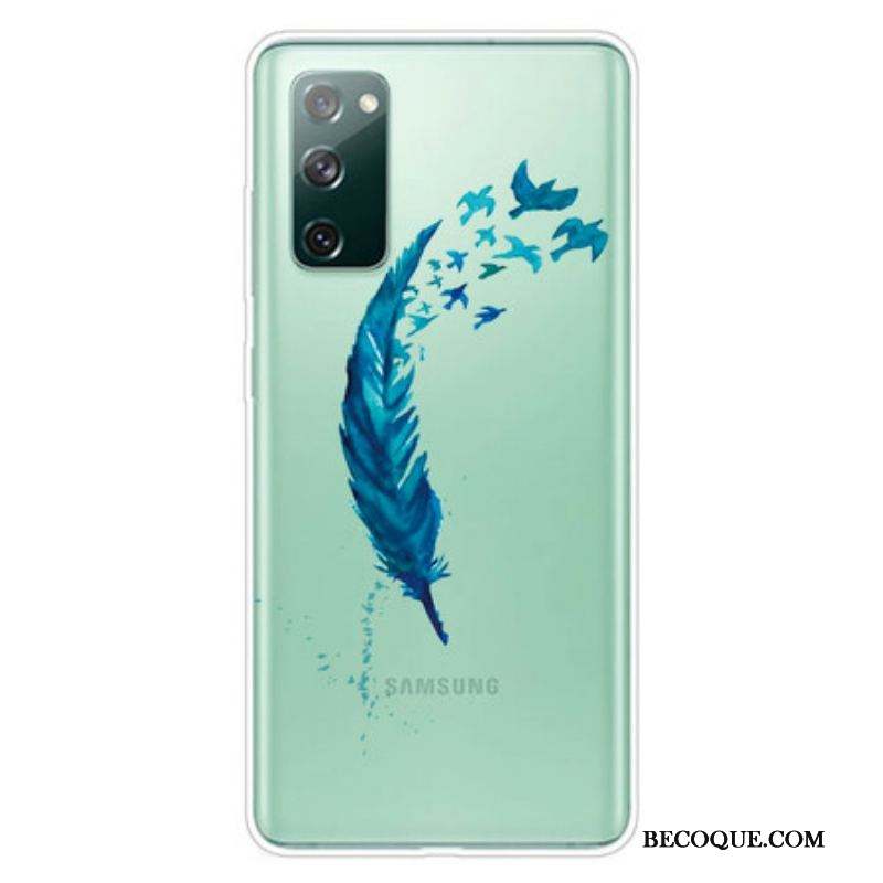Coque Samsung Galaxy S20 FE Belle Plume