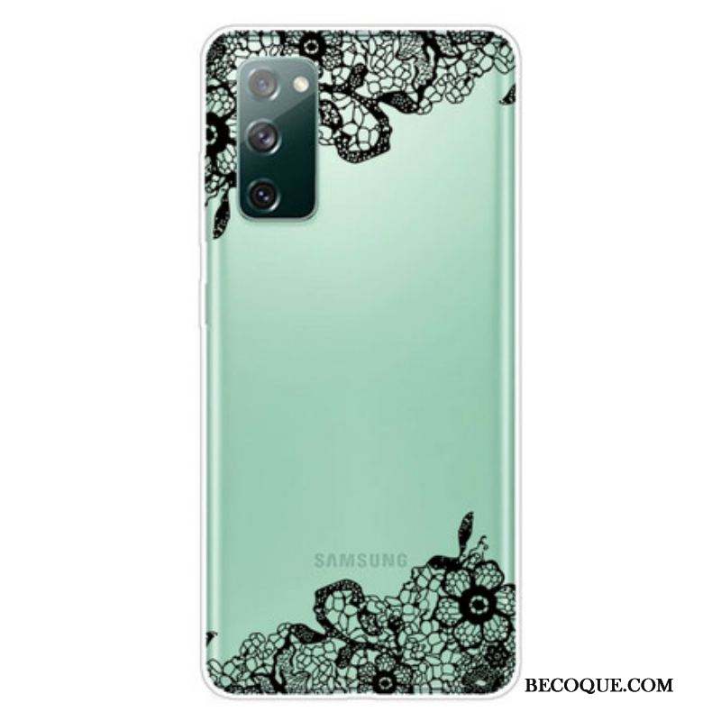 Coque Samsung Galaxy S20 FE Dentelle Fine