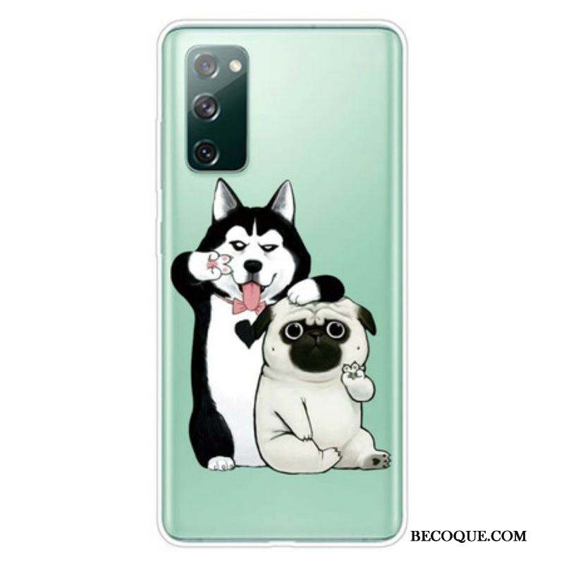 Coque Samsung Galaxy S20 FE Drôles de Chiens