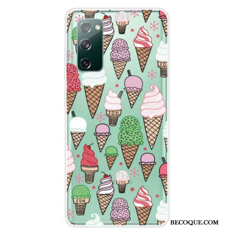 Coque Samsung Galaxy S20 FE Glaces à la Crème