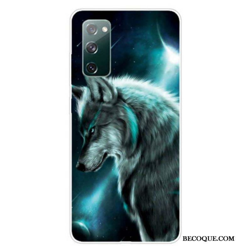 Coque Samsung Galaxy S20 FE Loup Royal