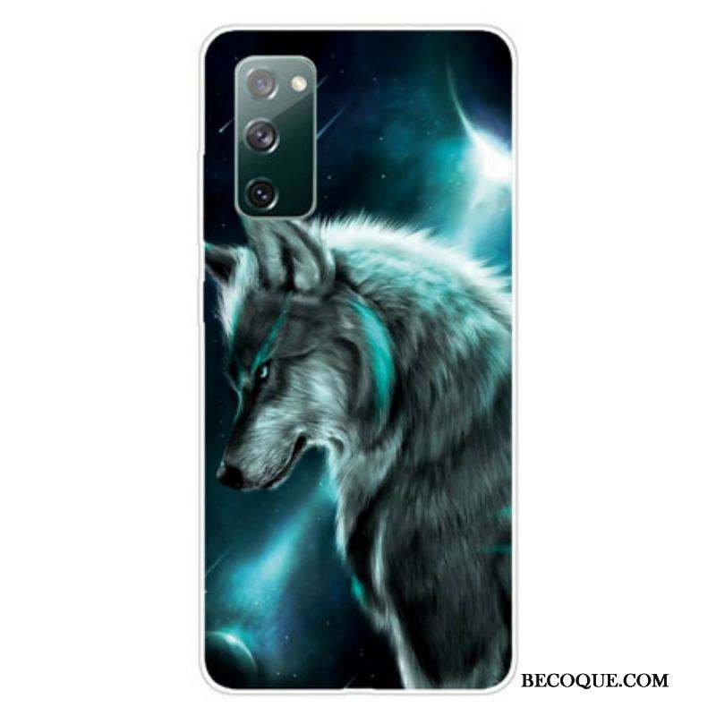 Coque Samsung Galaxy S20 FE Loup Royal