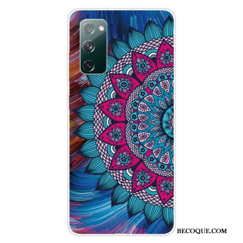 Coque Samsung Galaxy S20 FE Mandala Coloré