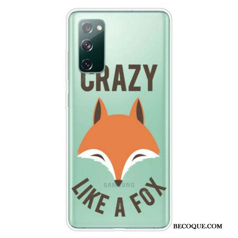 Coque Samsung Galaxy S20 FE Renard / Crazy Like a Fox