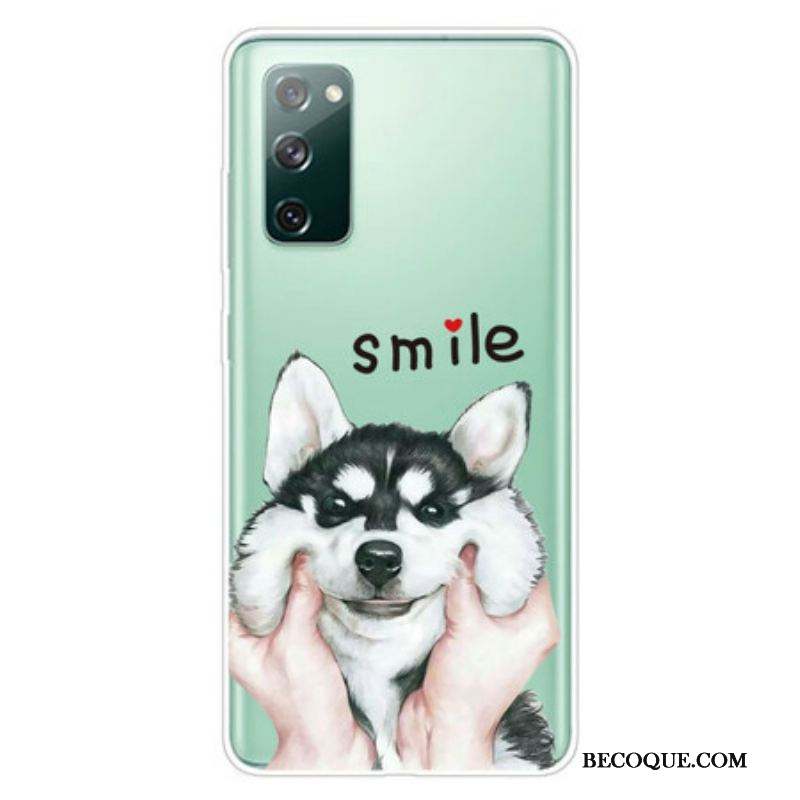 Coque Samsung Galaxy S20 FE Smile Dog