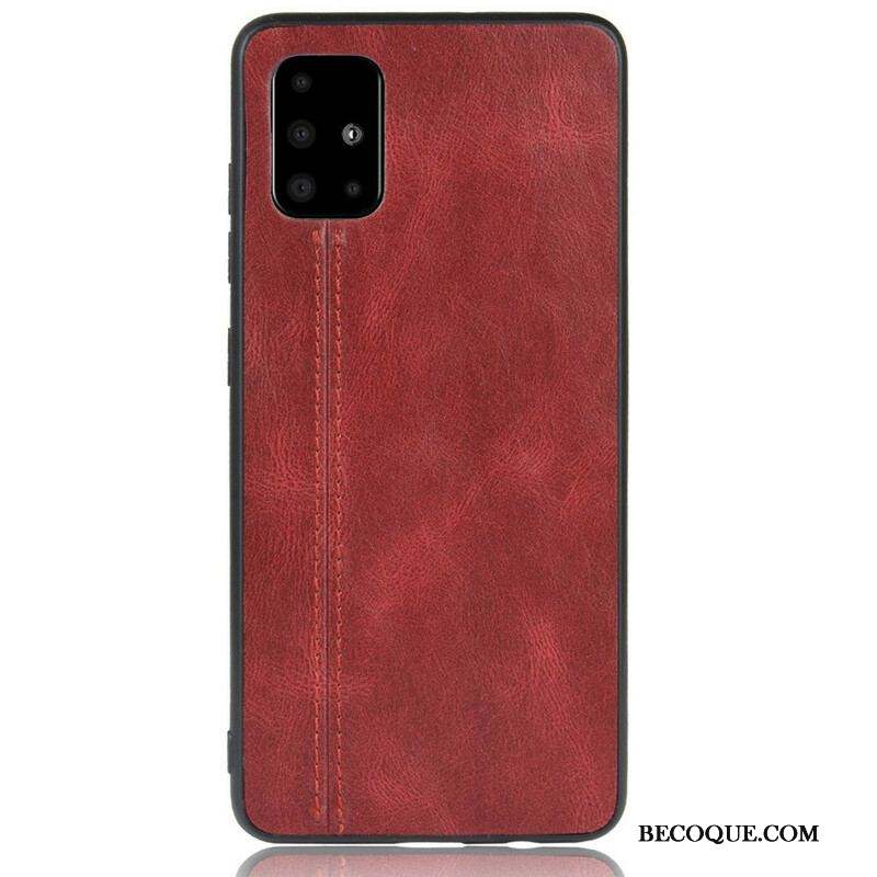 Coque Samsung Galaxy S20 Plus / S20 Plus 5G Effet Cuir Couture