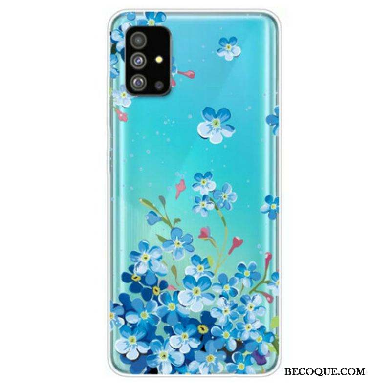 Coque Samsung Galaxy S20 Plus / S20 Plus 5G Fleurs Bleues