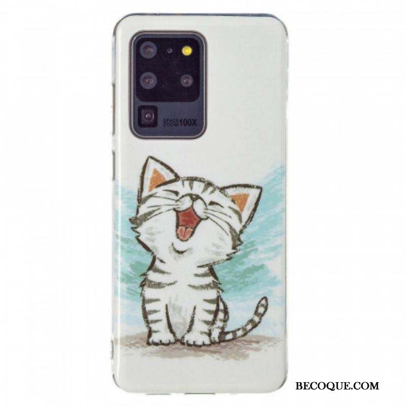 Coque Samsung Galaxy S20 Ultra Fluorescente Chat