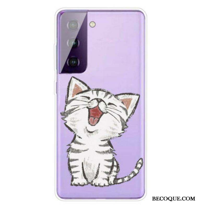 Coque Samsung Galaxy S21 5G Charmant Chat