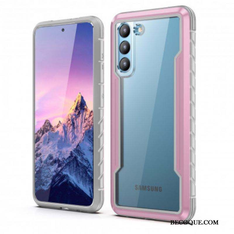 Coque Samsung Galaxy S21 5G Hybride Transparente Rebords Bumper