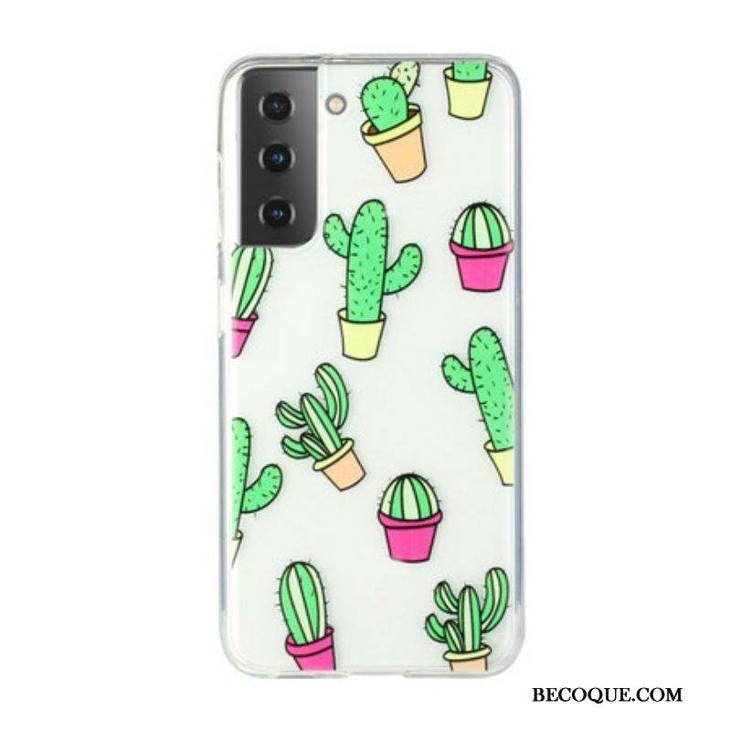 Coque Samsung Galaxy S21 5G Minis Cactus