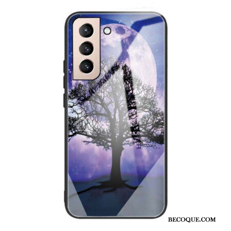 Coque Samsung Galaxy S21 FE Arbre et Lune