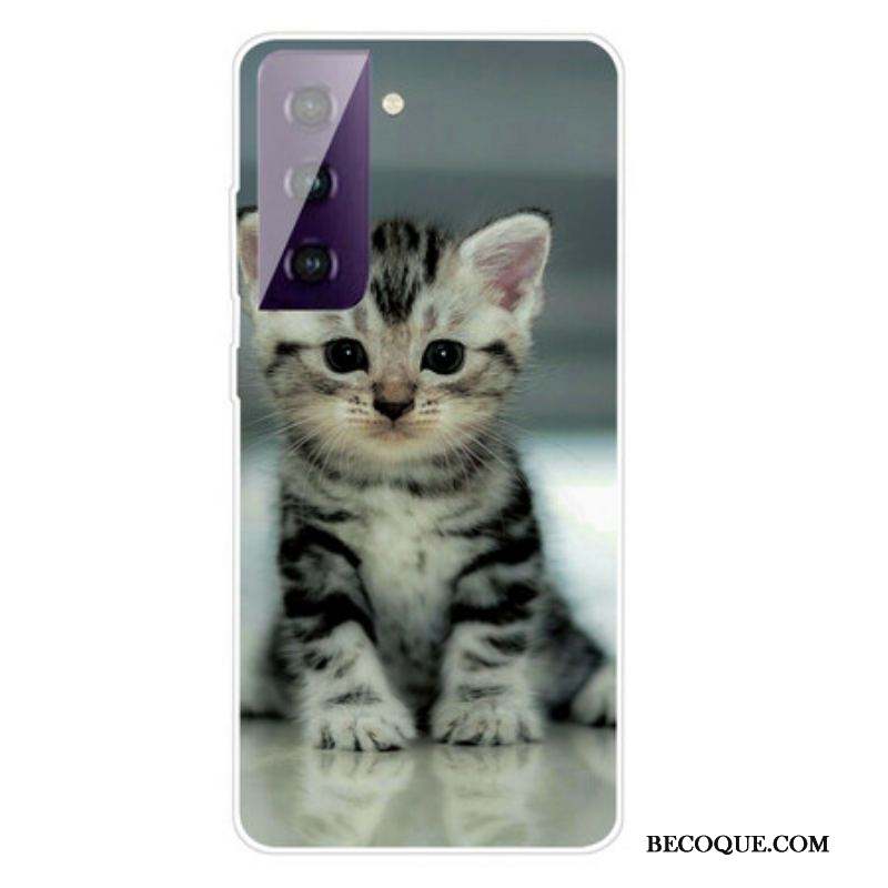 Coque Samsung Galaxy S21 FE Chaton Chaton