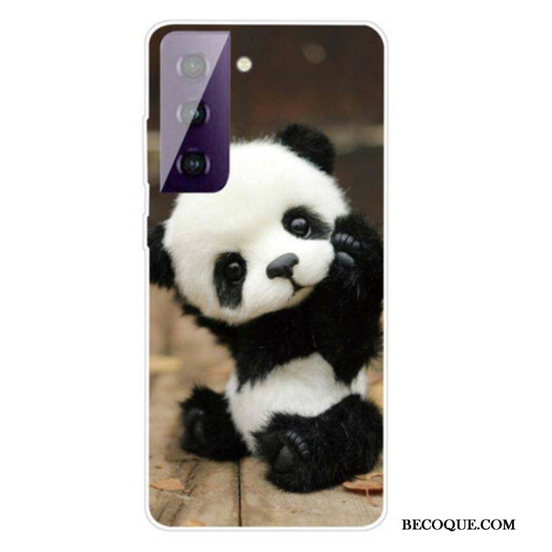 Coque Samsung Galaxy S21 FE Flexible Panda