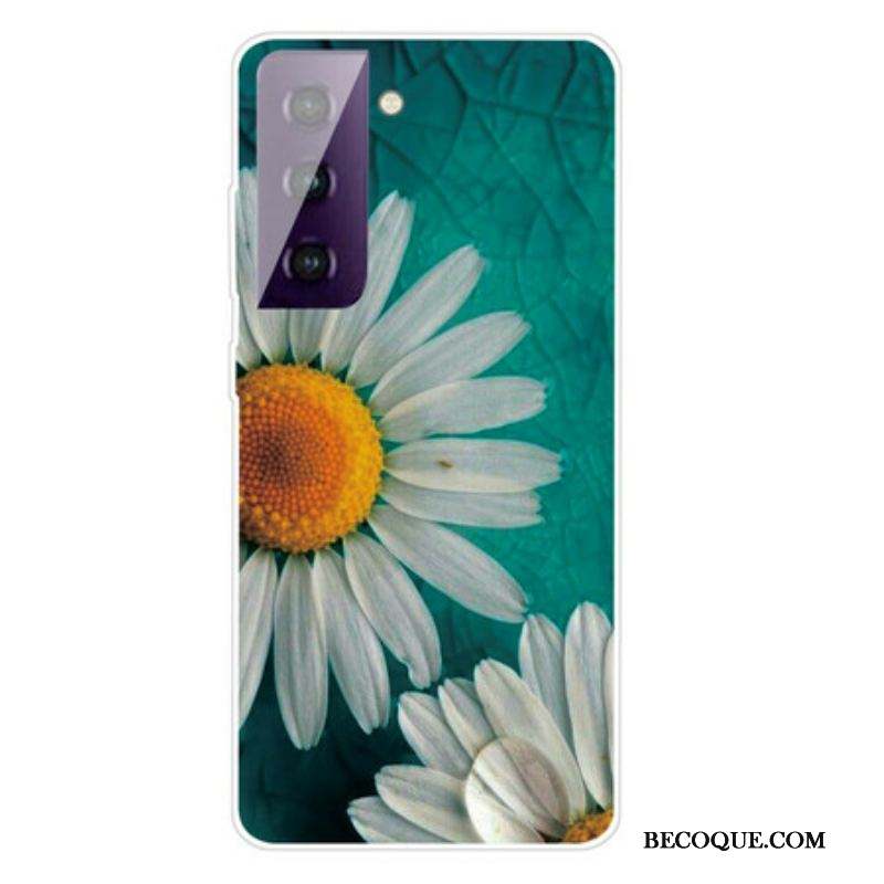 Coque Samsung Galaxy S21 FE Marguerite