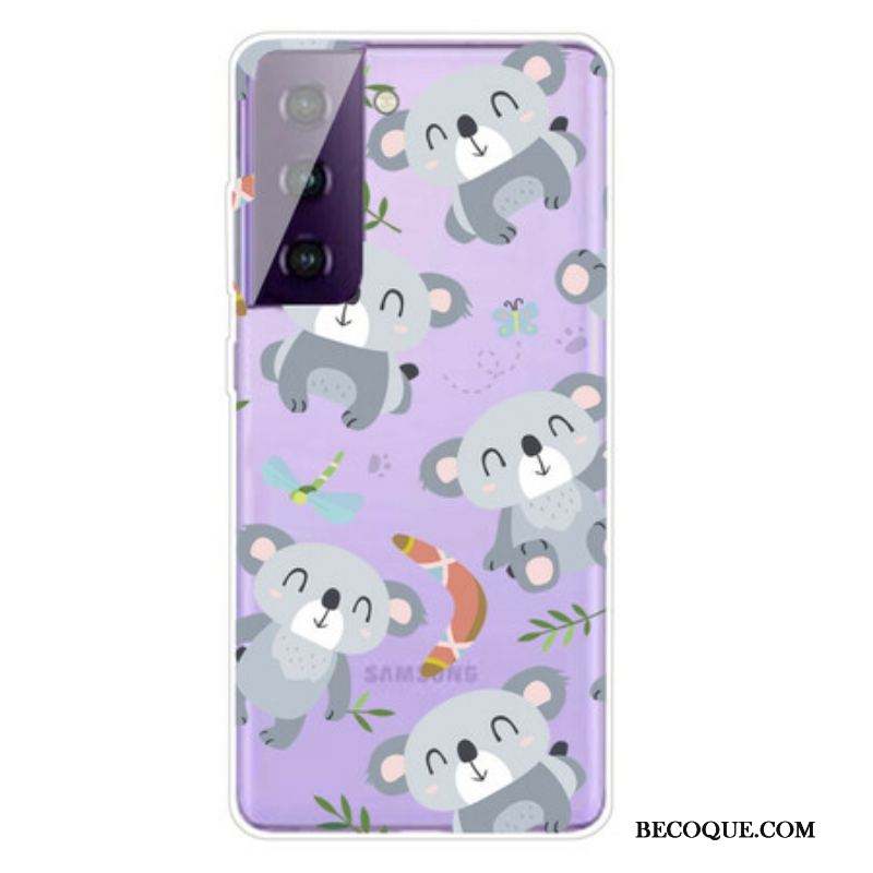 Coque Samsung Galaxy S21 FE Mignons Koalas