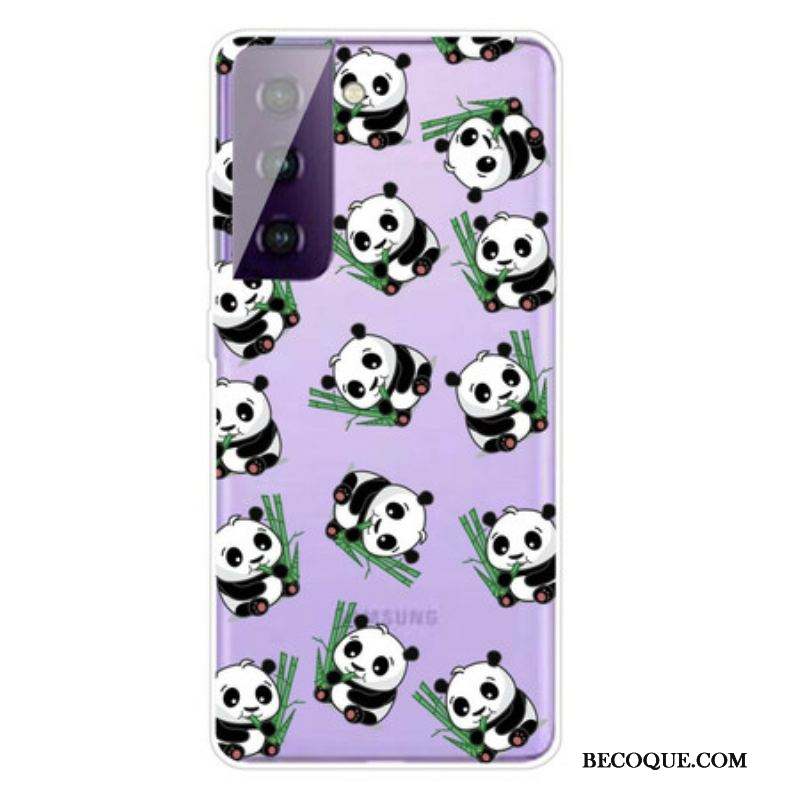 Coque Samsung Galaxy S21 FE Petits Pandas